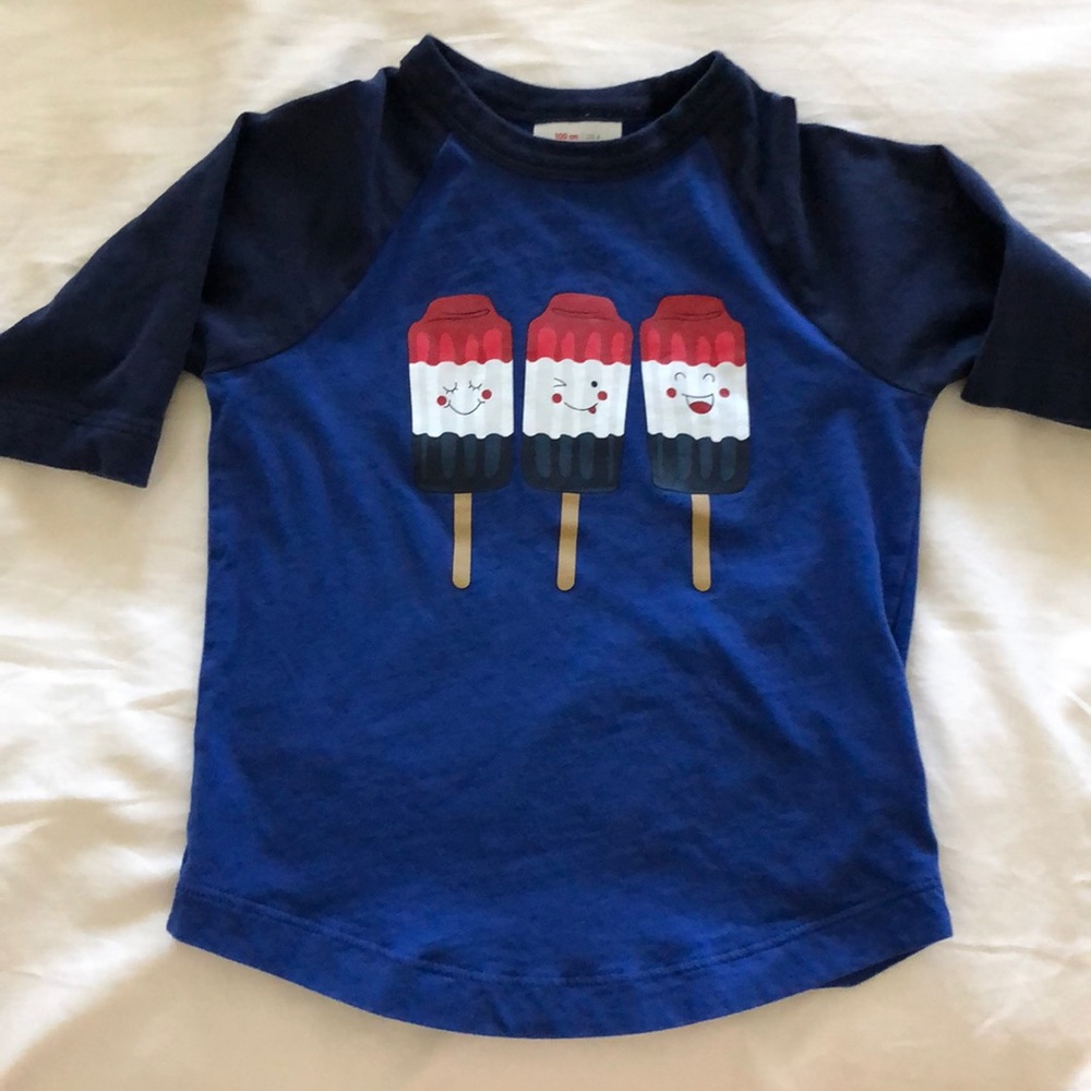 Hanna andrrsson mid-length sleeve shirt